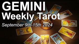 GEMINI WEEKLY TAROT READING "YOU'RE GOING PLACES" September 9th to 15th 2024 #weeklytarotreadings