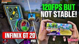 INFINIX GT 20 PRO for Bgmi/Pubg Real 120Fps Test 2024 Euro op gaming