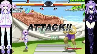 NICK54222 MUGEN: Neptune (me) VS Cornflakes Sagat