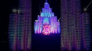 Saraswati Puja pandal 2022|burj khalifa pandal Dubchururia 2022|#shorts