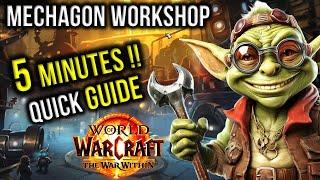 Operation: Mechagon Workshop Guide (Mythic Plus) in 5 Minutes! Season 2 WOW The War Within Dungeon