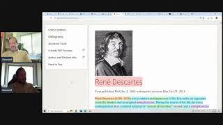 Portraits in Metaphysics 7:  French Enlightenment:  Descartes, Mersenne & Bayle