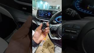 All New Hyundai i20 Asta Optional Dashboard and Key Design 