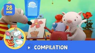 Toopy and Binoo | The watering can + 3 Exciting Adventures! | Vroom Vroom Zoom | Compilation