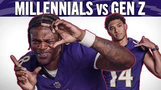Lamar Jackson, Ravens Settle Who Is Gen Z Or Millennial | Ravens Superlatives
