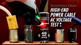 Audiophile Supreme Reference Power Cable Test With AC Voltage Detector (Buzz Sound Review) | odear