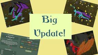 Big Update! Toggleable Armor, Flowers on Map, New Menu & More! || Wings of Fire Beta