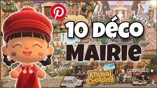 10 idées déco pour la mairie ️ (conseils, inspi...) Animal crossing New horizons | Nayplu's 