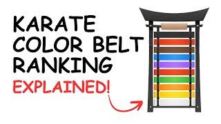 Karate BELT Ranking System Explained In 8 Minutes