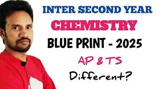 INTER SECOND YEAR CHEMISTRY BLUE PRINT 2025 / AP AND TS