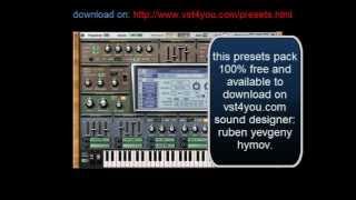 free sylenth1 dubstep presets (also for house, electro, trance music) - audio demo