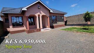 INSIDE the Most Affordable 3BR bungalow @ Kes 6.95M Ngoigwa Tora.