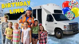 Limo Birthday Party Limo Ride | Handyman Hal Happy Birthday Party on a Limo Bus