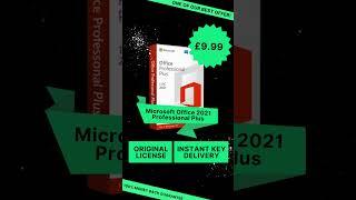 Microsoft Office 2021 Professional Plus £9.99