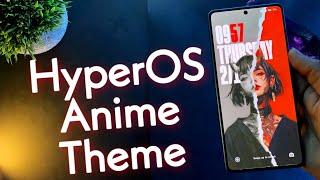 HyperOS Premium Theme For Any Xiaomi Devices | New Anime System Ui | #hyperos