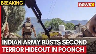 Jammu and Kashmir | Indian Army Busts Second Terror Hideout in Poonch | Recovers Ammunition | NewsX