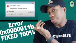 Fix Printer Error 0x0000011b - Windows Cannot Connect To printer | SOLVED 2022