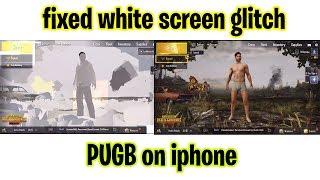 PUBG White Screen Glitch Fix ! iPhone 5s