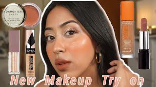 Amazon Makeup Haul + Try on / Full face of new makeup / 1st Impression