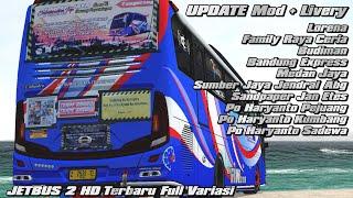 UPDATE 13 Livery + Mod JB2 HD Full Variasi Angga Saputro. Bussid