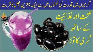 How to Make a Smoothie | Healthy Juice | Black Plum | Healthy Recipes | Noor’s Food Journey