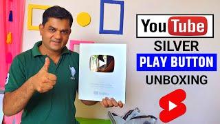 Unboxing My Silver Play Button For YouTube || Youtube Ka Silver Play Button Agaya