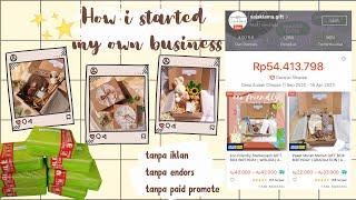 How I Started My Own Business |  Cerita tentang bisnis kecilku | Small business Gift Box (Indonesia)