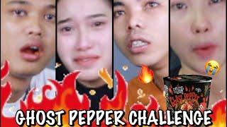 Ika Dan Atiyya Menangis - Ghost Pepper Challenge Bersama Team Faris Azri Tv