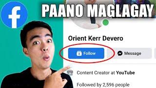 Paano Maglagay ng Follow Button sa Facebook (Updated 2024)