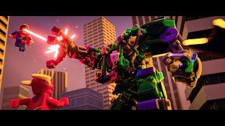 LEGO Justice League vs Lex Luthor Pt.1 - Blender 3D Animation