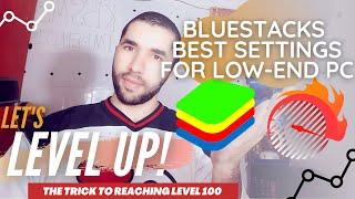 Bluestacks Best Settings For Low-End PC ️ Bluestacks 2GB Ram Lag Fix And FPS Boost  2021