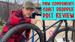 PNW COMPONENTS COAST DROPPER SEAT POST REVIEW - It's a GAME CHANGER for Hardtails and Gravel bikes!