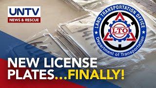 LTO starts distribution of new license plates to tricycles in barangays