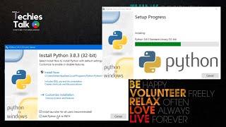 How to Download and Install Python 3.8 on Windows 10 | 32/64 bit