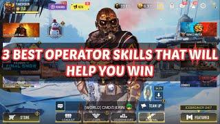 3 Operator Skills That will help you win your GAMES