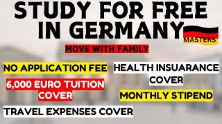 STUDY IN GERMANY FOR FREE| FULLY FUNDED SCHOLARSHIP FOR INTERNATIONAL STUDENTS