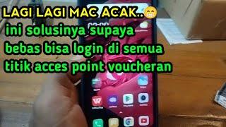 CARA 1 VOUCHER BEBAS BISA LOGIN DI SEMUA ACCES POINT MIKROTIK VERSI @AntonInformasi