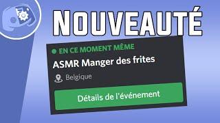 Les événements (Nouveauté Discord) | Discord