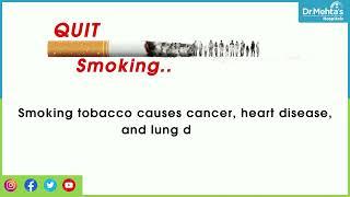 World No Tobacco Day | Awareness | Quit Smoking | Dr Mehtas Hospitals