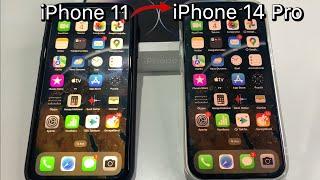 How to Transfer Old iPhone to New iPhone "2022" 11 to 14 pro