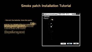 Smoke patch X20 - Installation tutorial