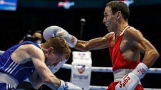 TEMIRTAS ZHUSSUPOV (KAZ) - YAUHENI KARMILCHYK (BLR) 48KG SEMI FINAL