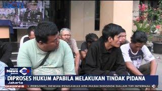 Polisi Razia Juru Parkir Liar & Preman di Terminal Bus Kalideres - SIM 06/11