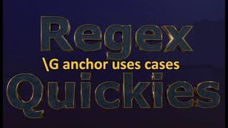 \G anchor use cases