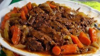 5 STAR POT ROAST RECIPE / How to make an easy pot roast /  Step by Step 