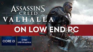 Assassin’s Creed VALHALLA Gameplay with NO Graphics Card | Low End PC | i3