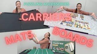 My Puzzle Mats, Boards and Carriers (Jigsaw Puzzling Accessories)