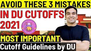 DU Cutoffs Complete Guide| Delhi University Admissions 2021