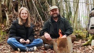 Bushcraft Outing with my Daughter