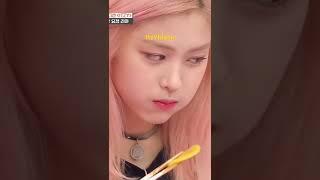 ITZY ASMR Jajangmyeon Black Bean Noodles Mukbang  #shorts #trend #itzy #있지 #kpop #fyp #asmr